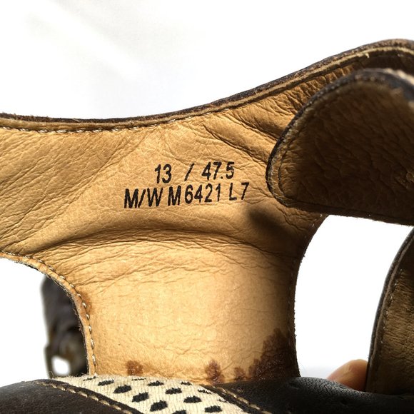 Born Fisherman Sandals Mens Size 13 - Picture 9 of 9